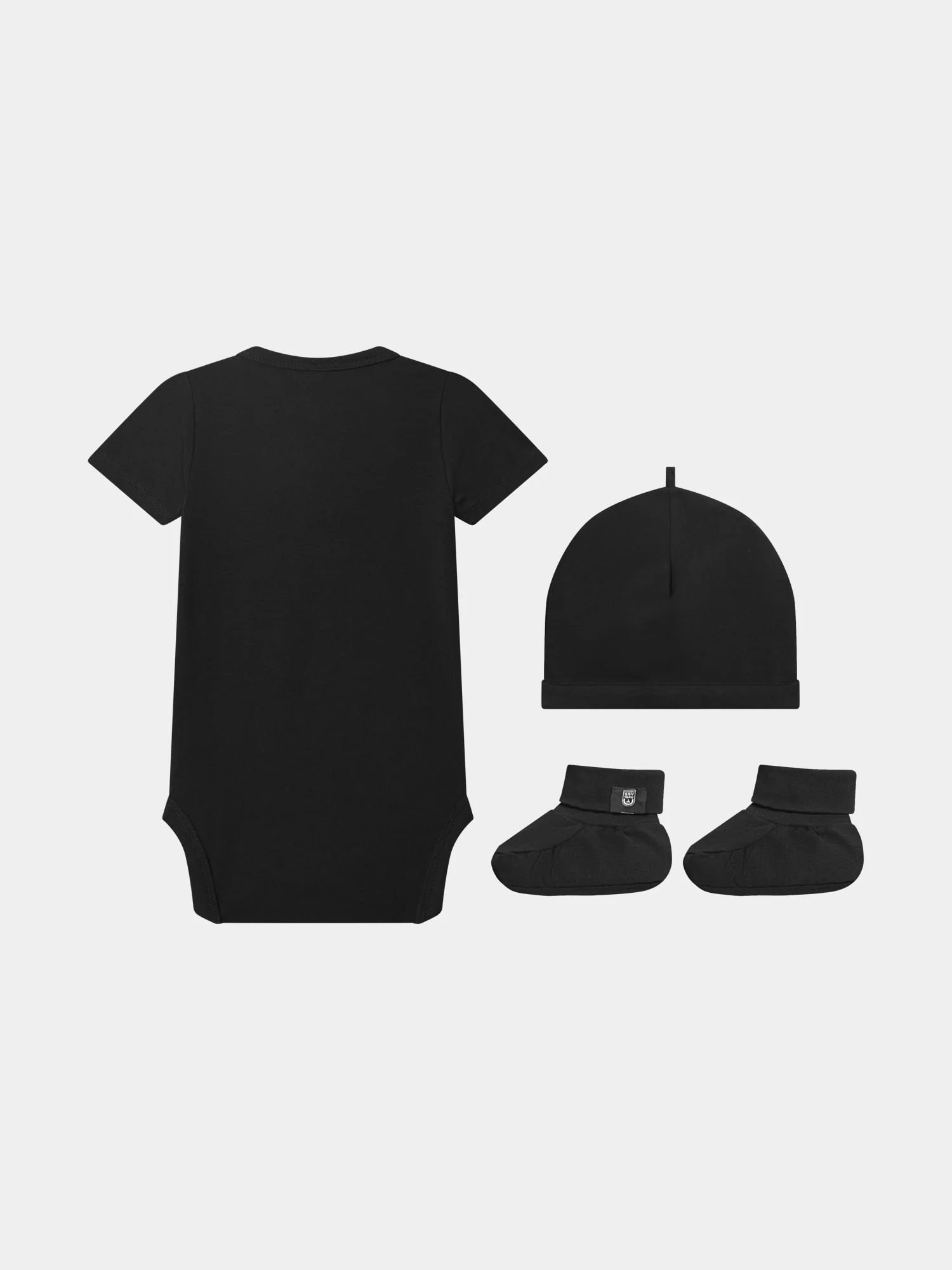 Baby Geschenkset schwarz Spatz - Image 3