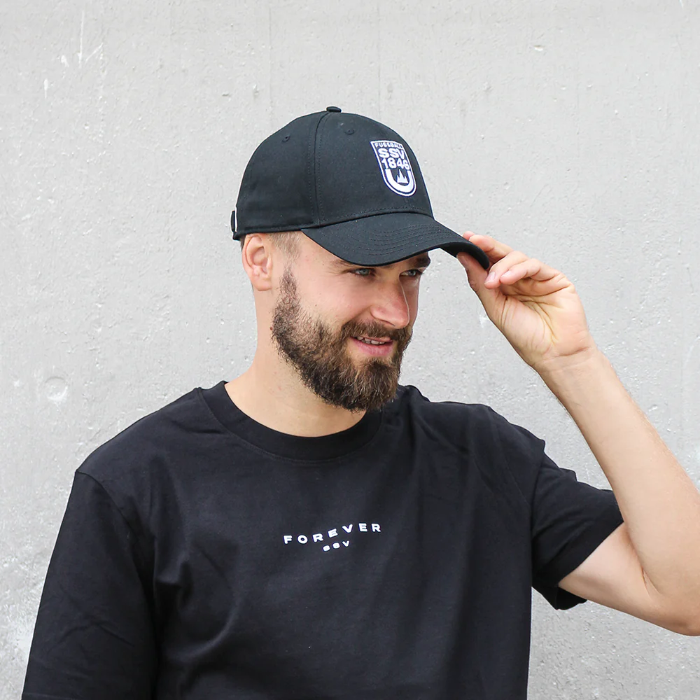 Basecap SSV Ulm 1846 Fussball Wappen schwarz - Image 3